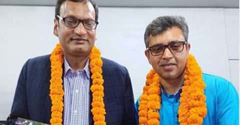 পাবনা প্রেস ক্লাবের সভাপতি ফজলুর ও সাধারণ সম্পাদক সৈকত নির্বাচিত