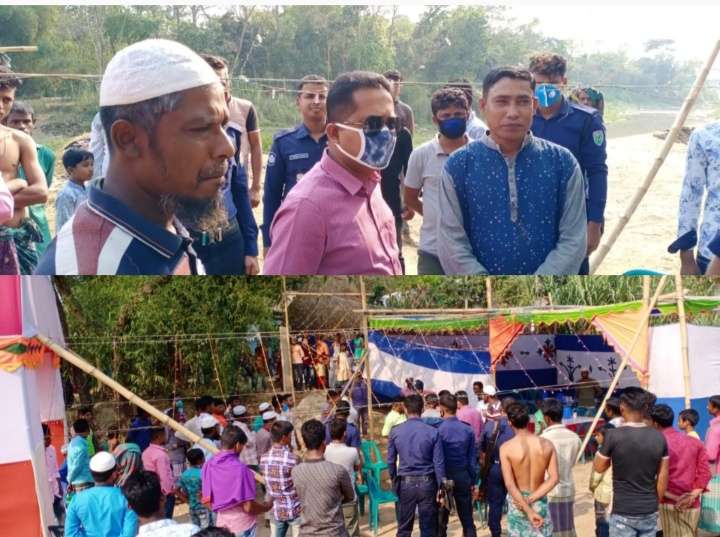 কোম্পানীগঞ্জে লোকেলোকারণ্য বিয়ে বাড়িতে ম্যাজিস্ট্রেটের হানা,১০ হাজার টাকা জরিমানা