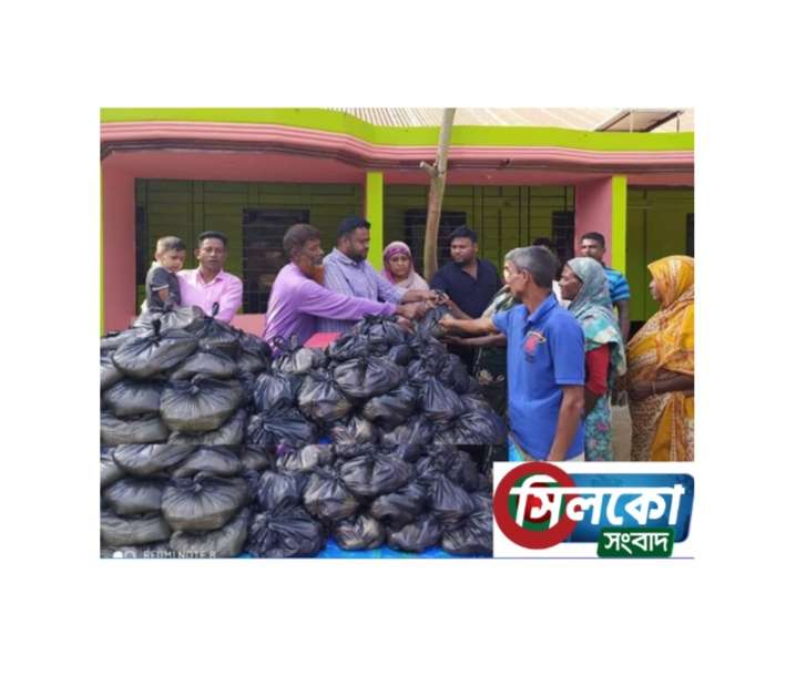 কোম্পানীগঞ্জে মরহুম সৈয়দুর রহমান ওয়েলফেয়ার ফাউন্ডেশন কর্তৃক অসহায়দের মাঝে ত্রাণ বিতরণ সম্পন্ন