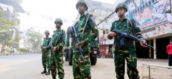 করোনাভাইরাস সচেতনতায় কঠোর হচ্ছে সেনাবাহিনী
