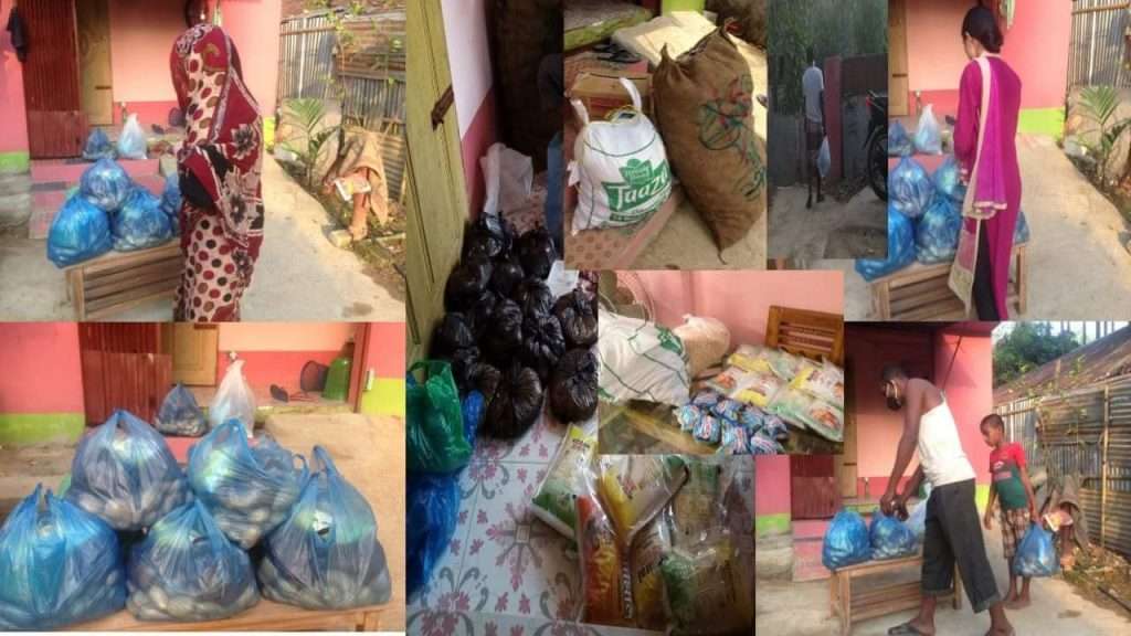 সুরমা ভিউ টোয়েন্টিফোর তহবিল থেকে খাদ্য সামগ্রী বিতরণ