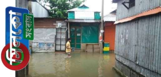 ধর্মপাশায় ফের বন্যায় অধিকাংশ গ্রামীণ সড়ক বন্ধ,মানুষজন গৃহবন্দী