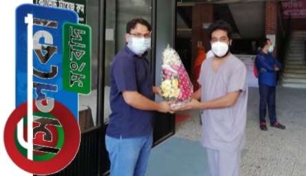 মেডিকেল অফিসার ডা. মাহবুবুর রহমান করোনামুক্ত