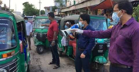 শ্রীমঙ্গলে স্বাস্থ্যবিধি না মানায় জরিমানা