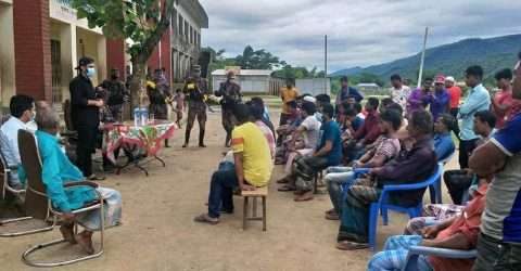 বিছনাকান্দি সীমান্তে চোরাচালান, অবৈধ অনুপ্রবেশ নিয়ে জনসচেতনতামূলক সভা