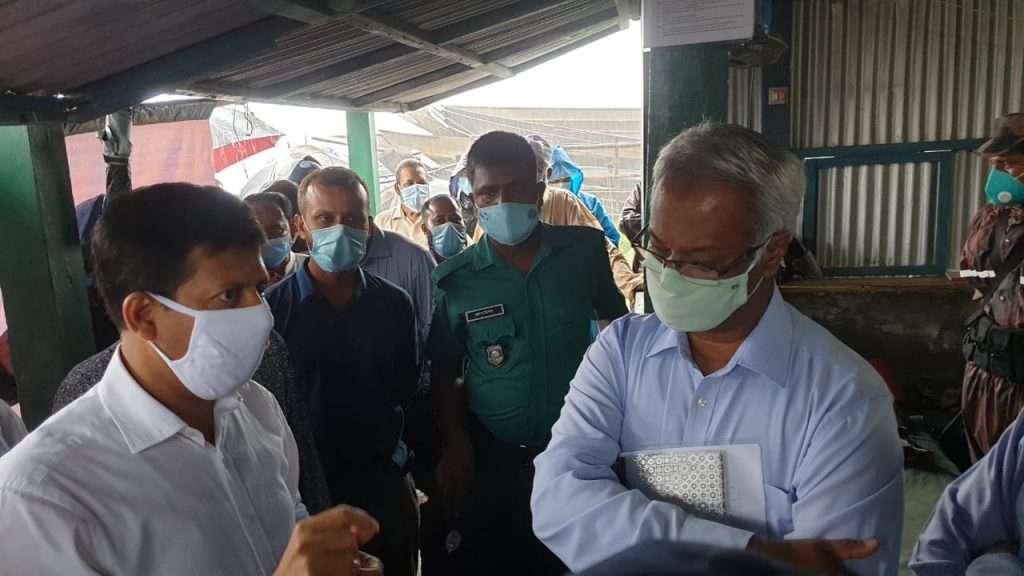 ভোলাগঞ্জ পাথর কোয়ারী পরিদর্শন করেন মন্ত্রী পরিষদ সচিব