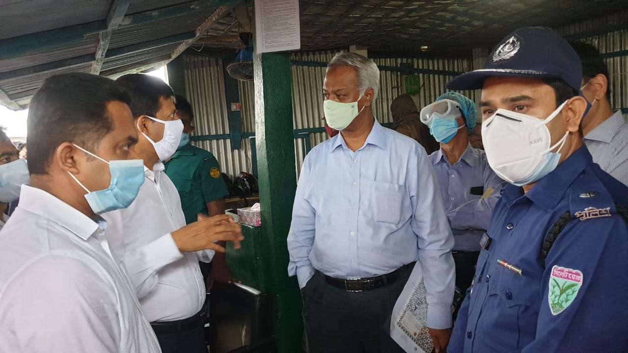 ভোলাগঞ্জ পাথর কোয়ারী পরিদর্শন করেন  মন্ত্রী পরিষদ সচিব