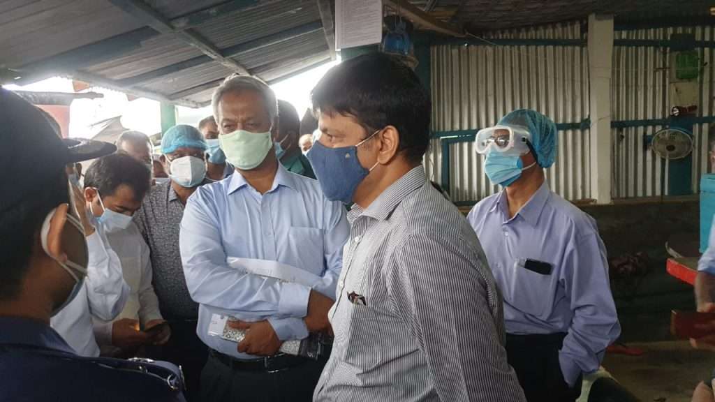 ভোলাগঞ্জ পাথর কোয়ারী পরিদর্শন করেন মন্ত্রী পরিষদ সচিব