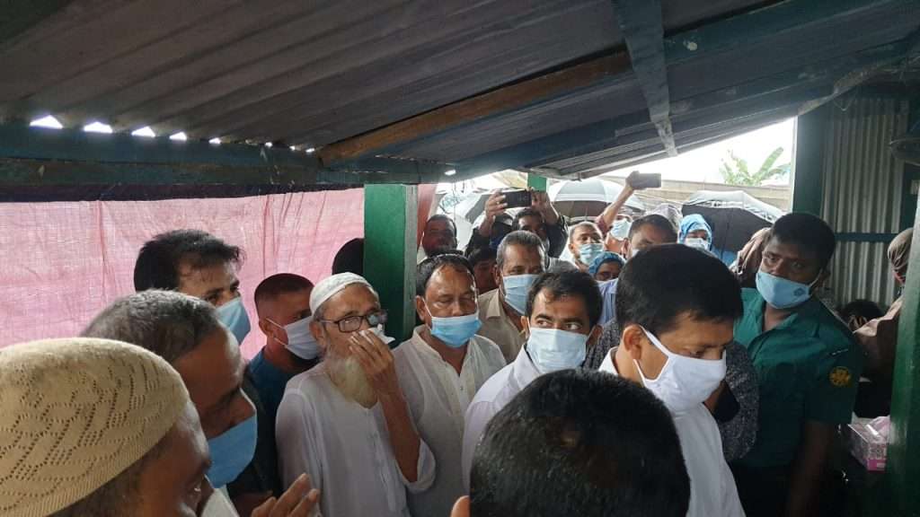 ভোলাগঞ্জ পাথর কোয়ারী পরিদর্শন করেন মন্ত্রী পরিষদ সচিব