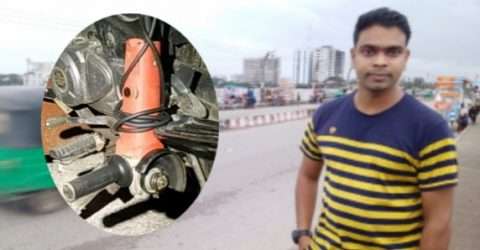 চৌহাট্টায় বোমাসদৃশ্য বস্তুর ঘটনায় মোটর সাইকেল মালিক সার্জেন্ট নাইডুকে সাময়িক বহিস্কার