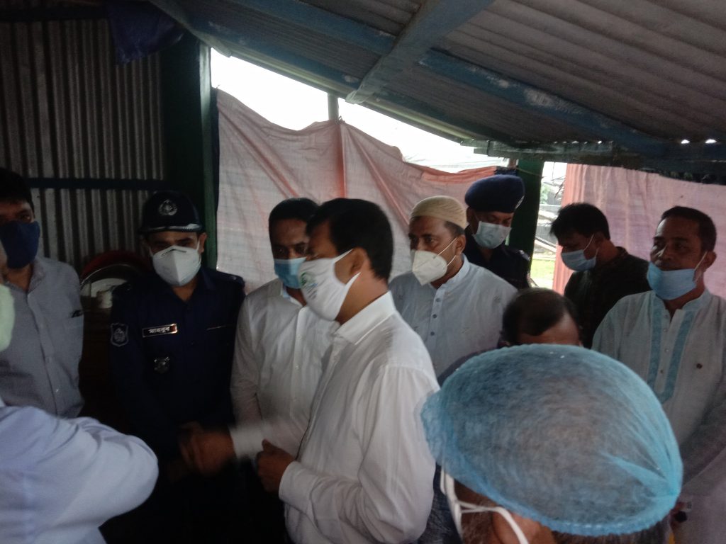 ভোলাগঞ্জ পাথর কোয়ারী পরিদর্শন করেন মন্ত্রী পরিষদ সচিব