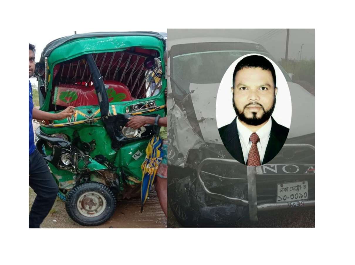 সিলেটের ধোপাগুলে মাইক্রোবাস-সিএনজি’র মুখোমুখি সংঘর্ষে ৩ জন আহত