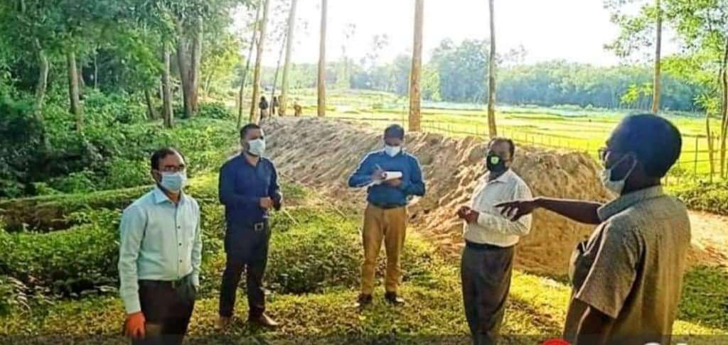 শ্রীমঙ্গলে বালু চোরদের বিরুদ্ধ সাঁড়াশি অভিযান