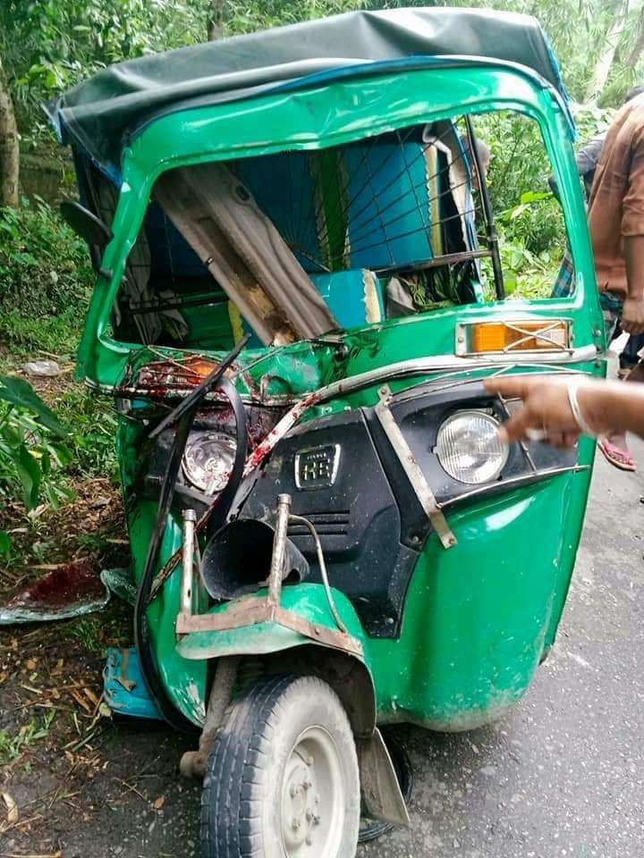 দক্ষিণ সুনামগঞ্জে ট্রাক ও সিএনজির মুখোমুখি সংঘর্ষে দিরাই’র নববধু সহ ৬ জন আহত