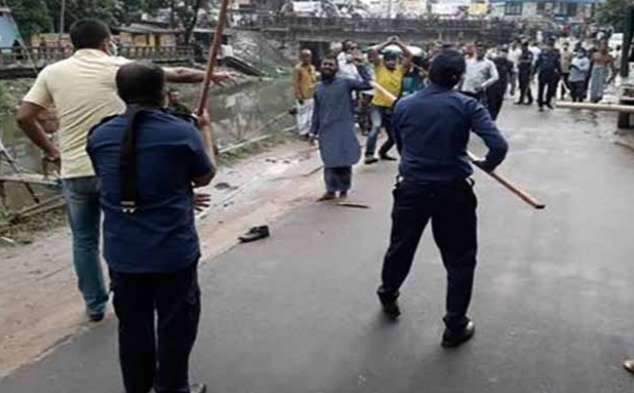ব্রাহ্মণবাড়িয়ায় পুলিশকে ছুড়িকাঘাত,থানায় মামলা