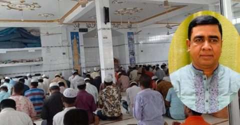 ধর্মপাশায় আ.লীগ নেতা আলমগীর কবীরের আত্মার মাগফেরাত কামনায় মিলাদ ও দোয়া মাহফিল অনুষ্ঠিত