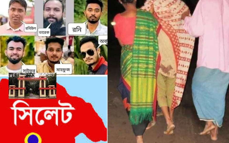 টাকা পয়সা ছিনিয়ে নিয়ে একজন বলে ওঠে ‘দেখ মেয়েটি তো সুন্দর’ তারপর শুরু হয় গণধর্ষণ