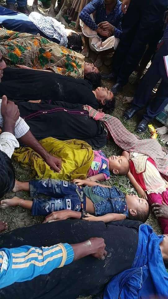 নেত্রকোনায় যাত্রীবাহী ট্রলার ডুবে ১১ জনের মৃত্যু