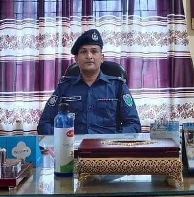 তাহিরপুরের নতুন ওসি মোঃআব্দুল লতিফ তরফদারের দায়িত্ব গ্রহণ