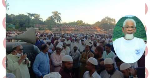 উপজেলা যুবদল নেতা রাজনের দাদা ও জেলা বিএনপি’র সাবেক উপদেষ্টা মরহুম লাল মিয়ার দাফন সম্পন্ন