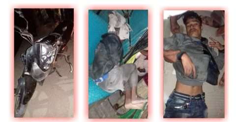 সিলেট-ভোলাগঞ্জ বঙ্গবন্ধু মহাসড়কের বর্ণীতে মটরবাইক দূর্ঘটনায় দুই আরোহী আহত