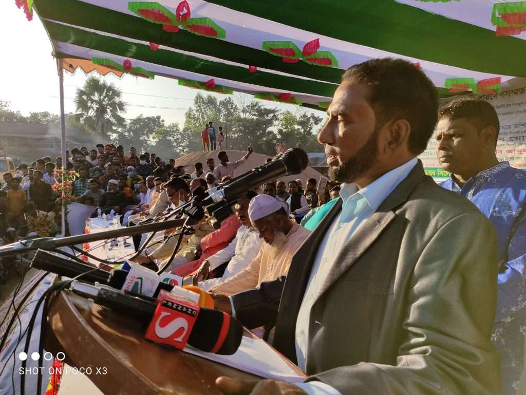 জাফলংয়ের সমাবেশে প্রধানমন্ত্রী সমীপে ১০ হাজার শ্রমিক-ব্যাবসায়ীর দাবী, পাথর কোয়ারী খুলে দিন