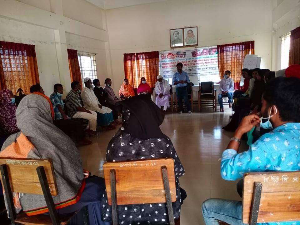 ধর্মপাশায় পজেটিভ ডেভিয়েন্স বিষয়ক কর্মশালা