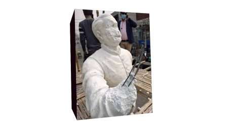 কুষ্টিয়ায় দুর্বৃত্ত কর্তৃক বঙ্গবন্ধুর ভাস্কর্য ভাংচুর