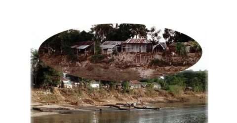 নদী ভাঙ্গনে নিশ্চিহ্নের পথে শতাব্দী প্রাচীন চাঁনপুর গ্রাম