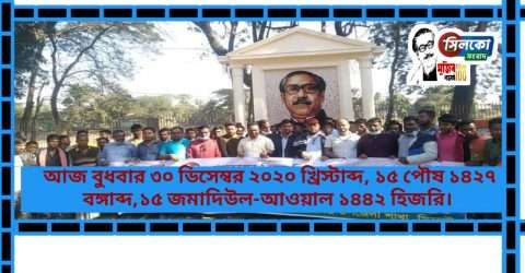 কোম্পানীগঞ্জে গণতন্ত্রের বিজয় দিবসের আনন্দ মিছিল ও শোভাযাত্রা অনুষ্টিত