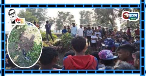 ব্রাহ্মণবাড়িয়া নবীনগরে পুকুর পারের ঝোপ থেকে তরুণীর গলিত লাশ উদ্ধার করা