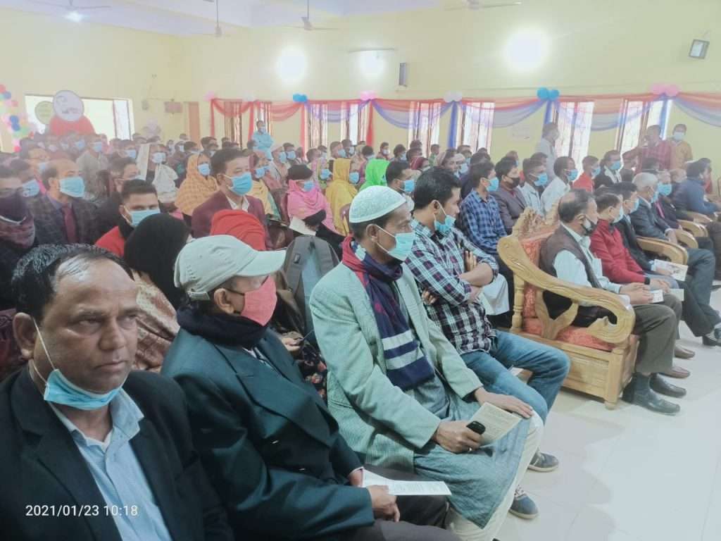 কোম্পানীগঞ্জের ১৫৭ জন গৃহহীন প্রধানমন্ত্রীর উপহার ঘর পেলেন