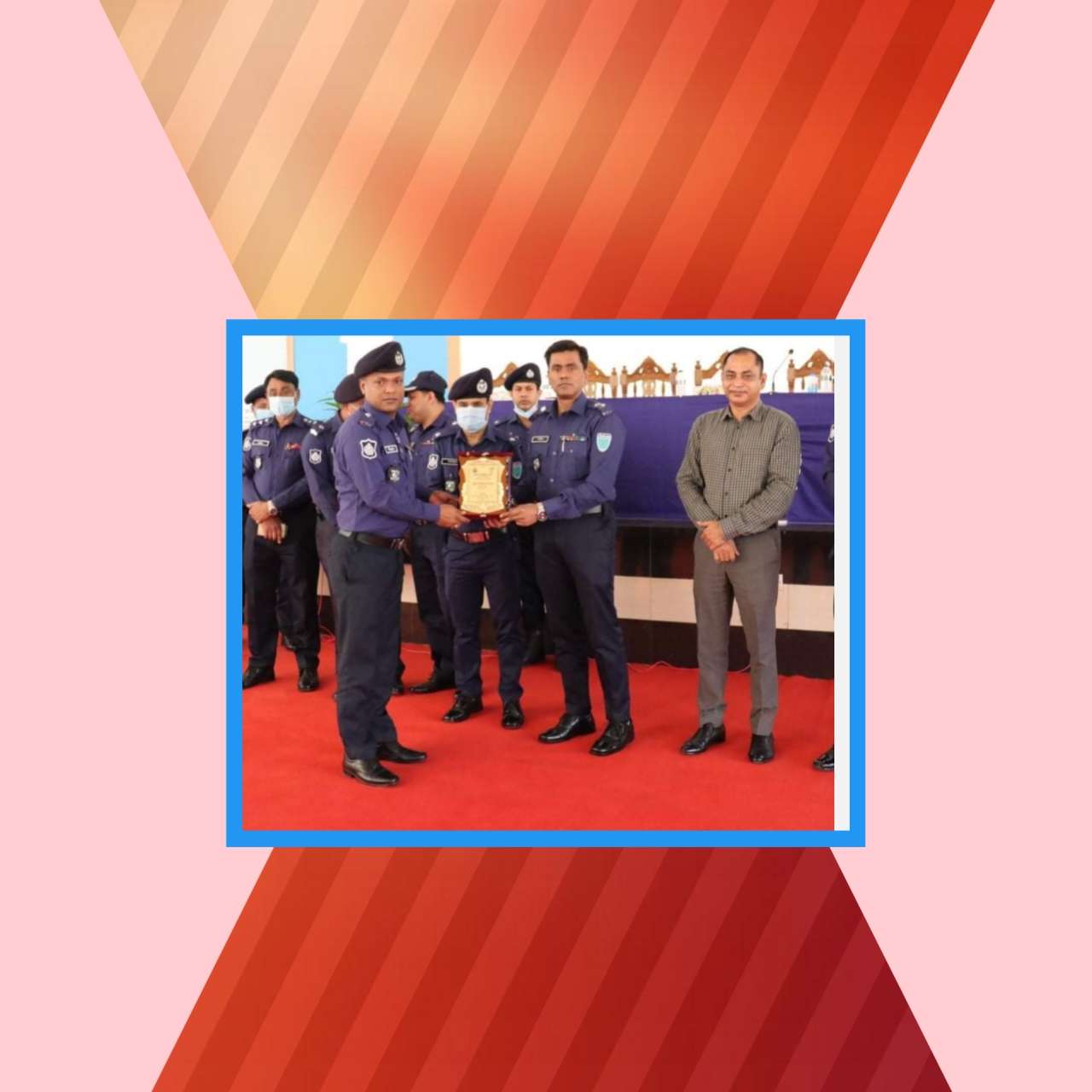 জেলার শ্রেষ্ঠ বিয়ানীবাজার থানার অফিসার ইনচার্জ হিল্লোল রায়