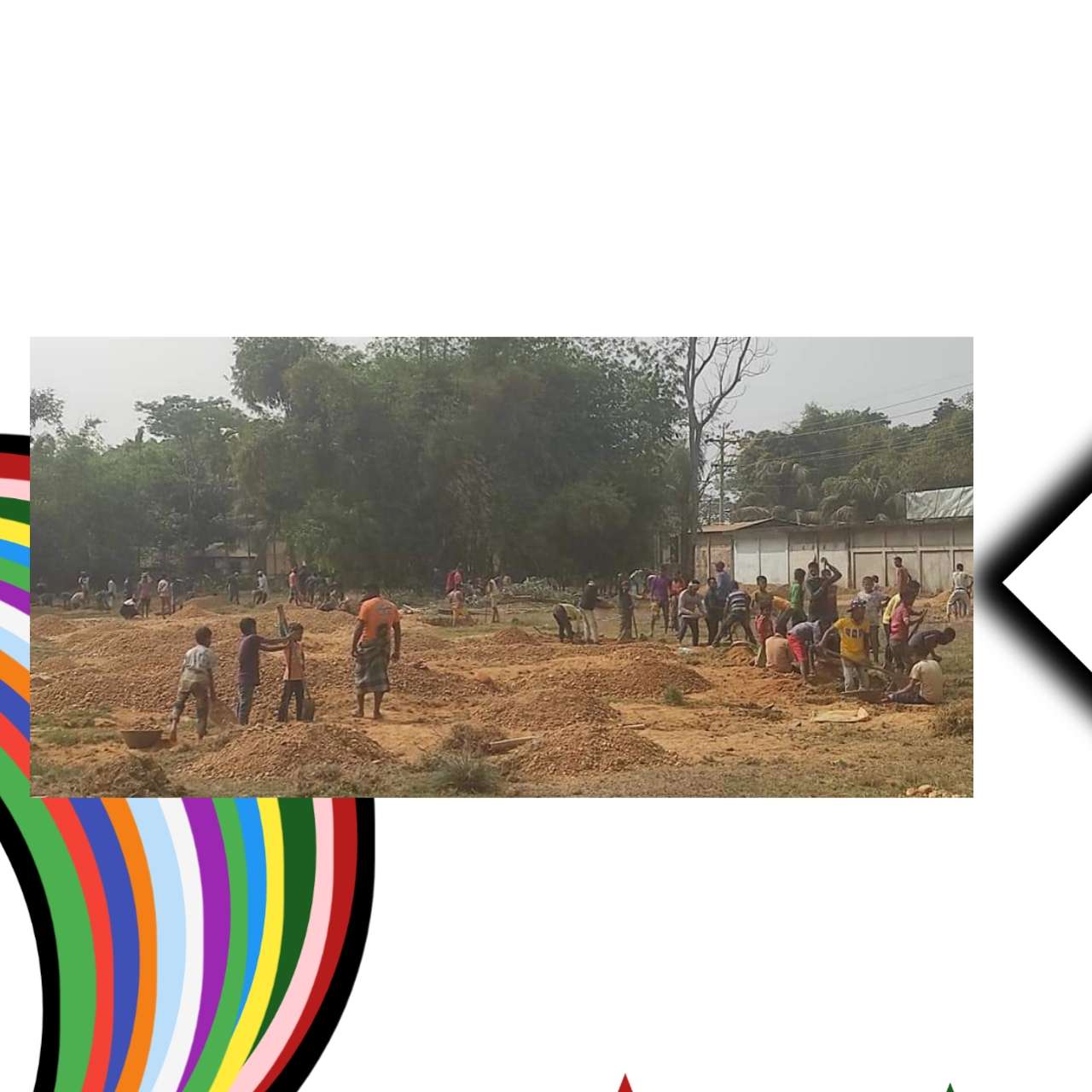 কোম্পানীগঞ্জে কবরস্থান থেকে পাথর উত্তোলন:এলাকায় মিশ্র প্রতিক্রিয়া
