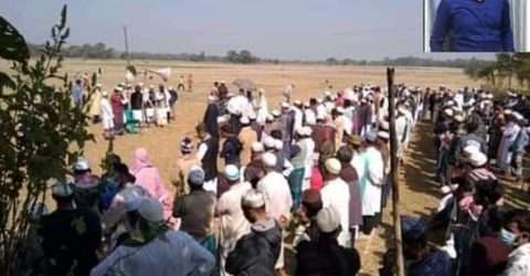 স্পেনের বার্সেলোনায় মৃতু্বরণকারী জুনেদ আহমদের দাফন সম্পন্ন