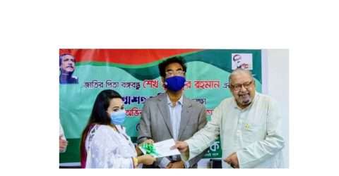 ১৩৮ প্রবাসী পরিবারকে ৪ কোটি টাকার চেক বিতরণ করলেন প্রবাসী কল্যাণ মন্ত্রী ইমরান আহমদ