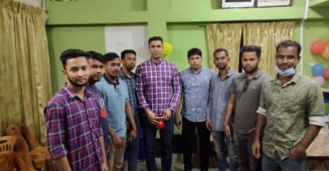 সিলকো সংবাদ কার্যালয় পরিদর্শনে সিলেট জেলা ছাত্রলীগের সাবেক সভাপতি সামাদ