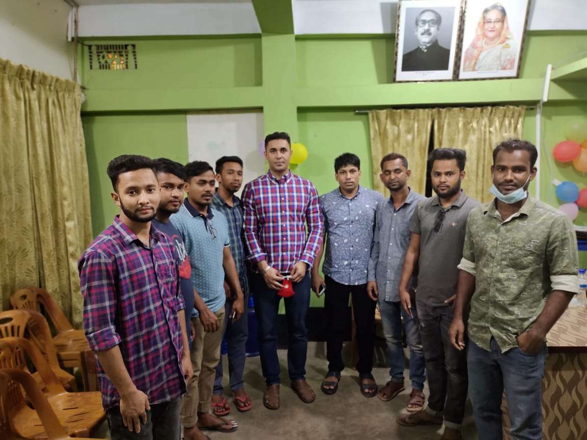 সিলকো সংবাদ কার্যালয় পরিদর্শনে সিলেট জেলা ছাত্রলীগের সাবেক সভাপতি সামাদ
