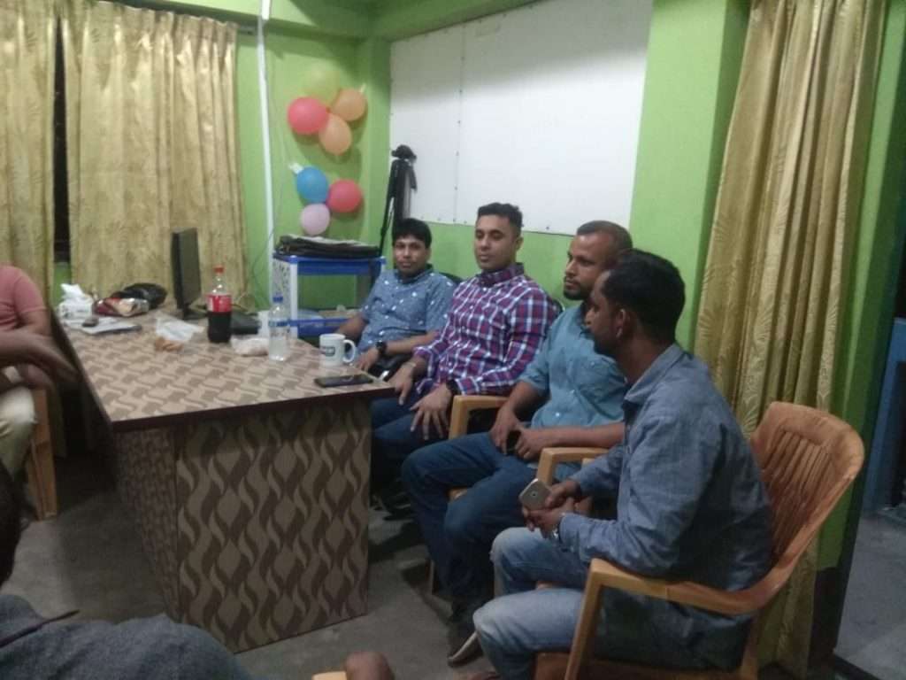 সিলকো সংবাদ কার্যালয় পরিদর্শনে সিলেট জেলা ছাত্রলীগের সাবেক সভাপতি সামাদ