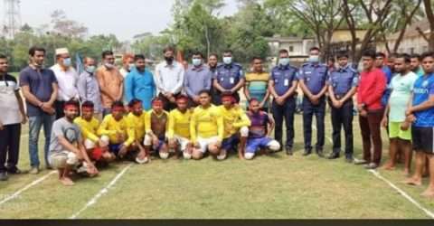 গোয়াইনঘাটে মুজিব বর্ষে গ্রাম বাংলার ঐতিহ্যবাহী  কাবাডি প্রতিযোগীতার উদ্বোধন