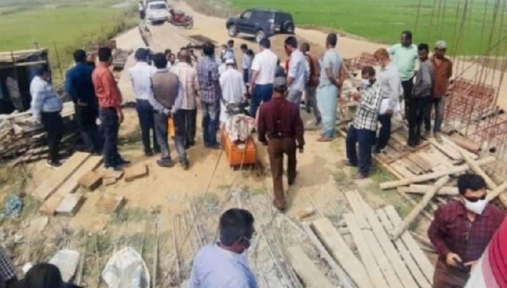 সুনামগঞ্জে নির্মাণাধীন ব্রীজ ভাঙ্গার ঘটনায় দুইটি তদন্ত কমিটি গঠন
