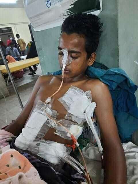 ওসমানী হাসপাতালে মৃর্ত্যুর সাথে পান্জা লড়ছে সালা উদ্দিন