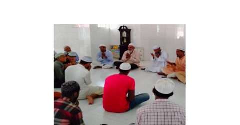 করোনা আক্রান্ত সিলেট জেলা যুব লীগের সাধারণ সম্পাদক ও তার স্ত্রীর সুস্থতা কামনায় কোম্পানীগঞ্জ যুব লীগের দোয়া