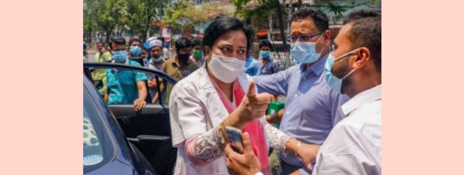 চিকিৎসকের সাথে বাকবিতাণ্ডায় জড়ানো সেই ম্যাজিস্ট্রেট বদলী