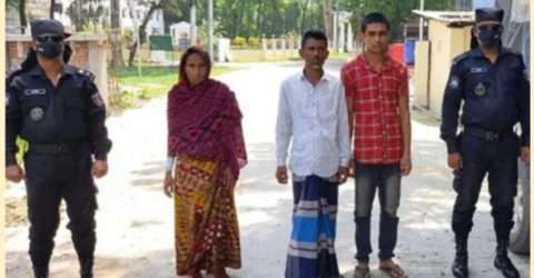 সুনামগঞ্জে টাকার বিনিময়ে পুত্রবধুকে অন্যের শয্যাসঙ্গী বানালেন