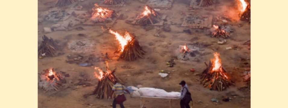 করোনায় বিপর্যস্ত ভারত