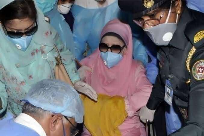 সাবেক প্রধানমন্ত্রী বেগম খালেদা জিয়ার করোনা পজেটিভ