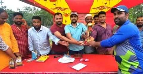 ভাটরাই আশরাফ কাপ ক্রিকেট টুর্নামেন্টের ফাইনালে কালিবাড়ী স্পোর্টিং ক্লাব চ্যাম্পিয়ন