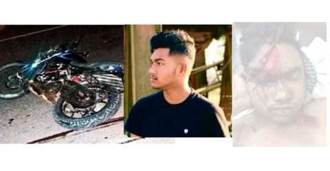 বঙ্গবন্ধু মহাসড়কে বাইক দুর্ঘটনায় ভোলাগঞ্জের মামুন ঘোরতর আহত