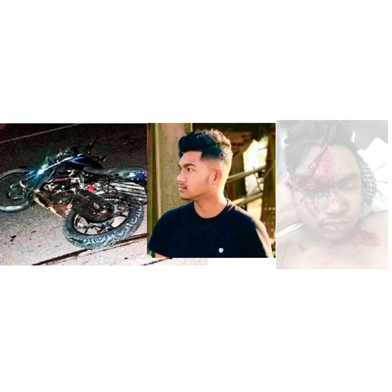 বঙ্গবন্ধু মহাসড়কে বাইক দুর্ঘটনায় ভোলাগঞ্জের মামুন ঘোরতর আহত
